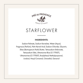 Pre de Provence Artisanal Soap Bar Starflower Scent lifestyle shot