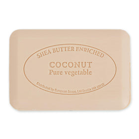 Pre de Provence Coconut Soap Bar close-up of texture