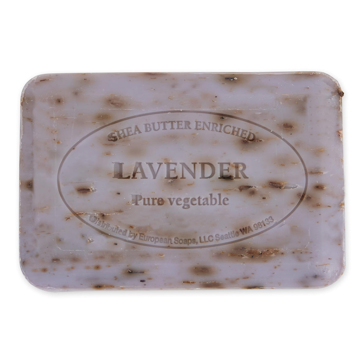 Pre de Provence Lavender Soap Bar displayed in a bathroom setting