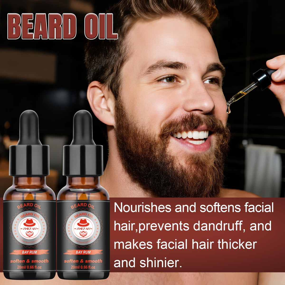 Precision scissors included in XIKEZAN Beard Kit