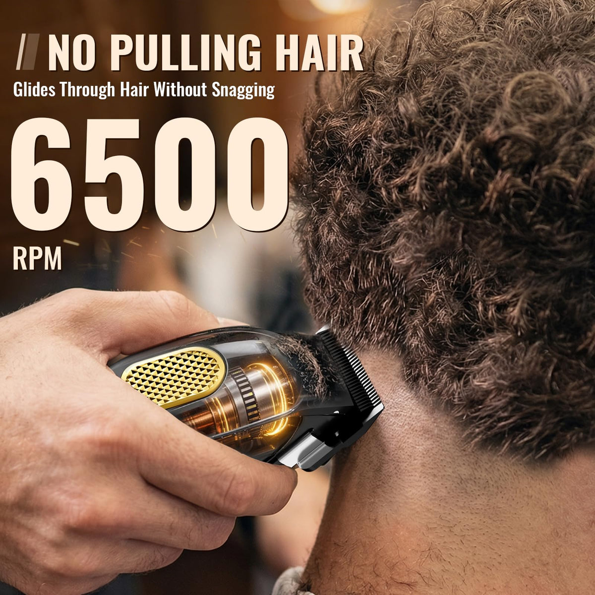 Precision T-blade trimmer for detailing beards and hairlines