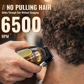 Precision T-blade trimmer for detailing beards and hairlines