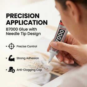 Precision tweezers and wax picker pencil for rhinestone application