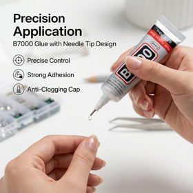 Precision tweezers for placing rhinestones accurately