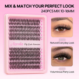 Precision tweezers included in Azenlo lash kit