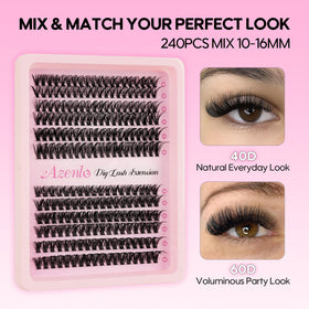 Precision tweezers included in Azenlo lash kit