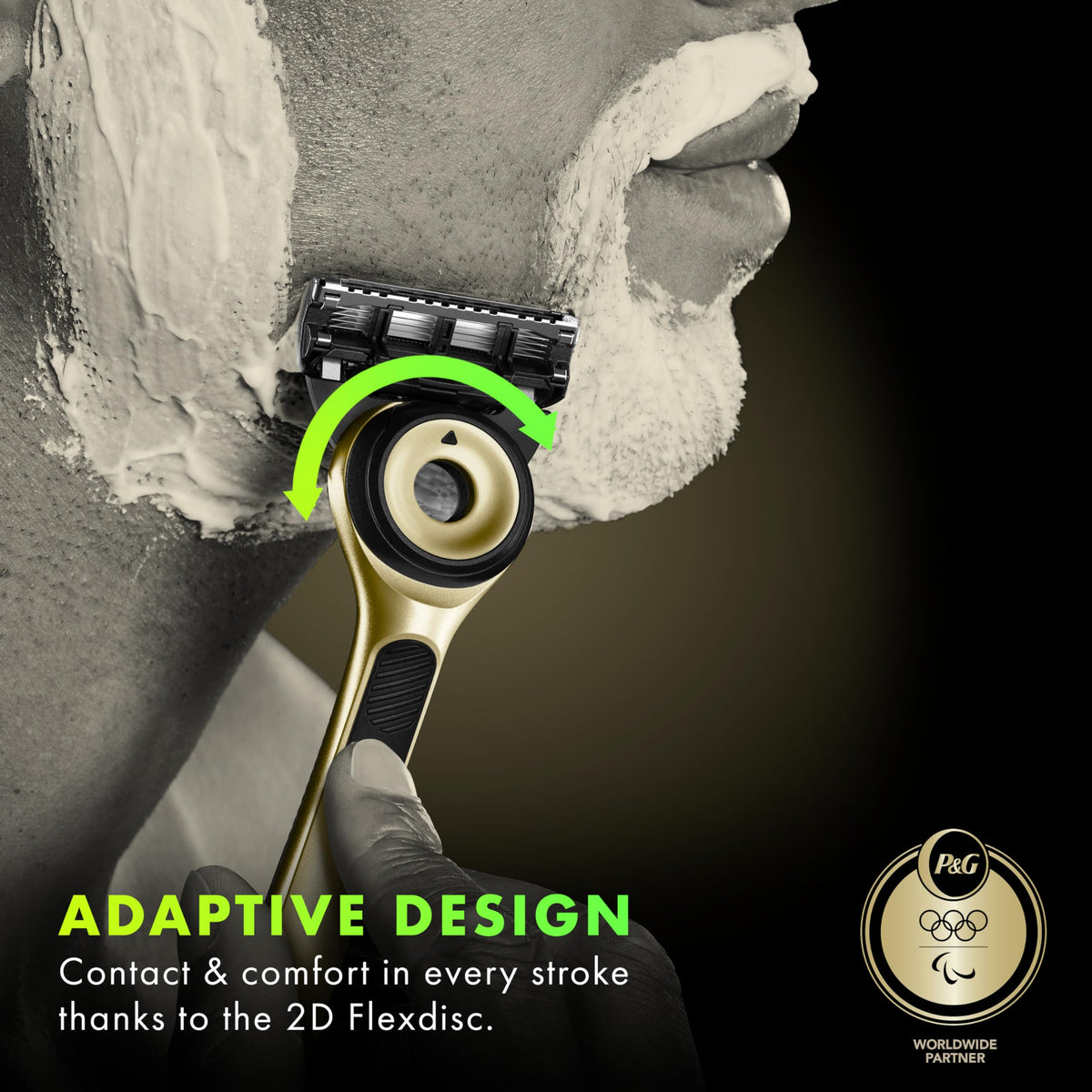 Premium magnetic stand for Gillette Labs razor