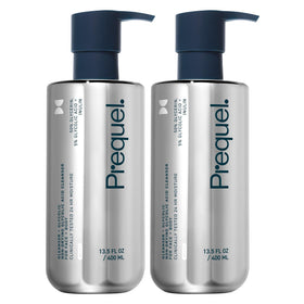Prequel Glycolic Cleanser 2-Pack front view with pump bottles