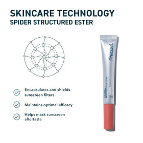 Prequel Lip Visor Tinted Lip Balm SPF 30 Rosedust application on lips