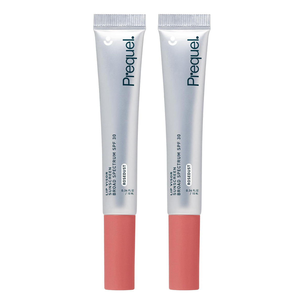 Prequel Lip Visor Tinted Lip Balm SPF 30 Rosedust front view