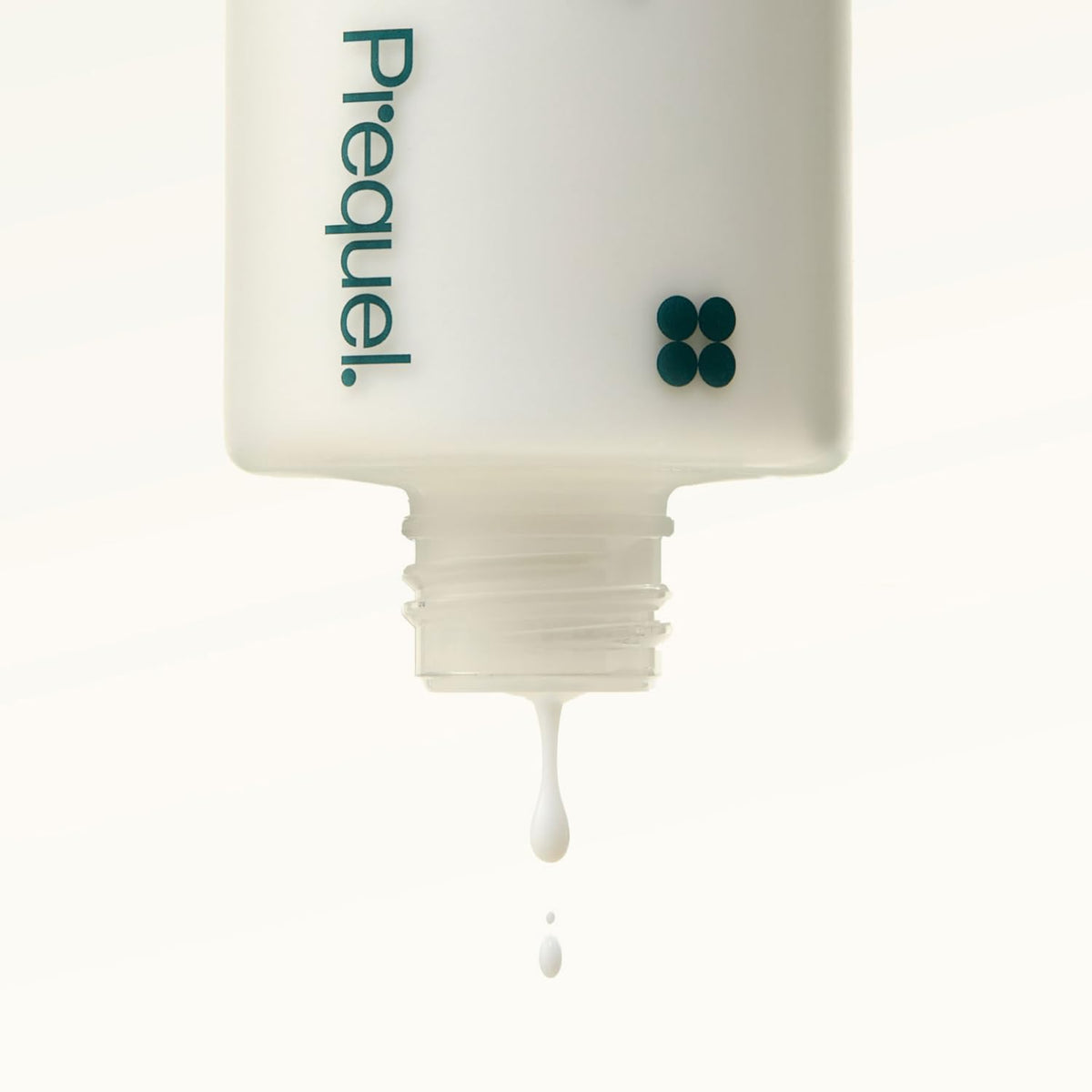 Prequel Skin Half and Half Fluid Moisturizer close-up of texture on skin