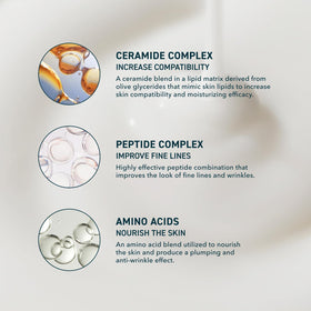 Prequel Skin Half and Half Fluid Moisturizer side view highlighting the pump