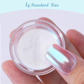 Pretty Diva Moonlight Chrome Nail Powder with applicators