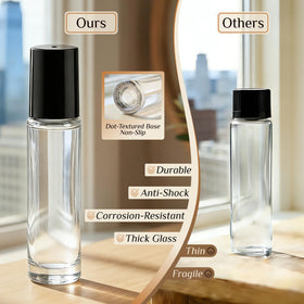 PrettyCare 10ml roller bottle with essential oils