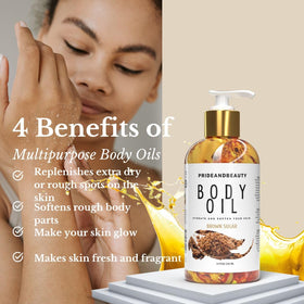 PRIDE AND BEAUTY After Shower Oil 36g with flowers