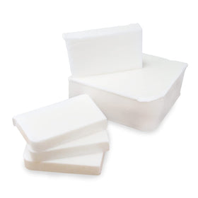 Primal Elements White Soap Base cut into chunks for melting