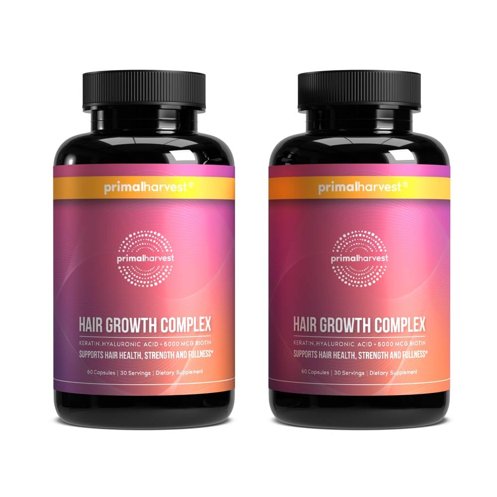 Primal Harvest Hair Growth Complex bottle front view