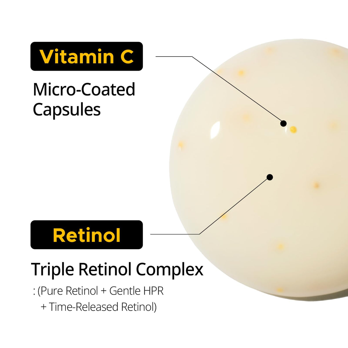 Primera Retinol Vitamin C Serum close-up of pump
