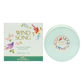Prince Matchabelli Wind Song Dusting Powder packaging details