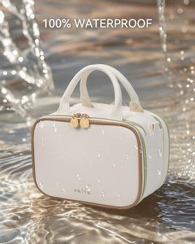Prite Large Makeup Bag medium and large size comparison