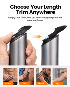 PRITECH Body Hair Trimmer standing charging base