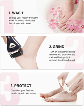 PRITECH Electric Foot Callus Remover packaging