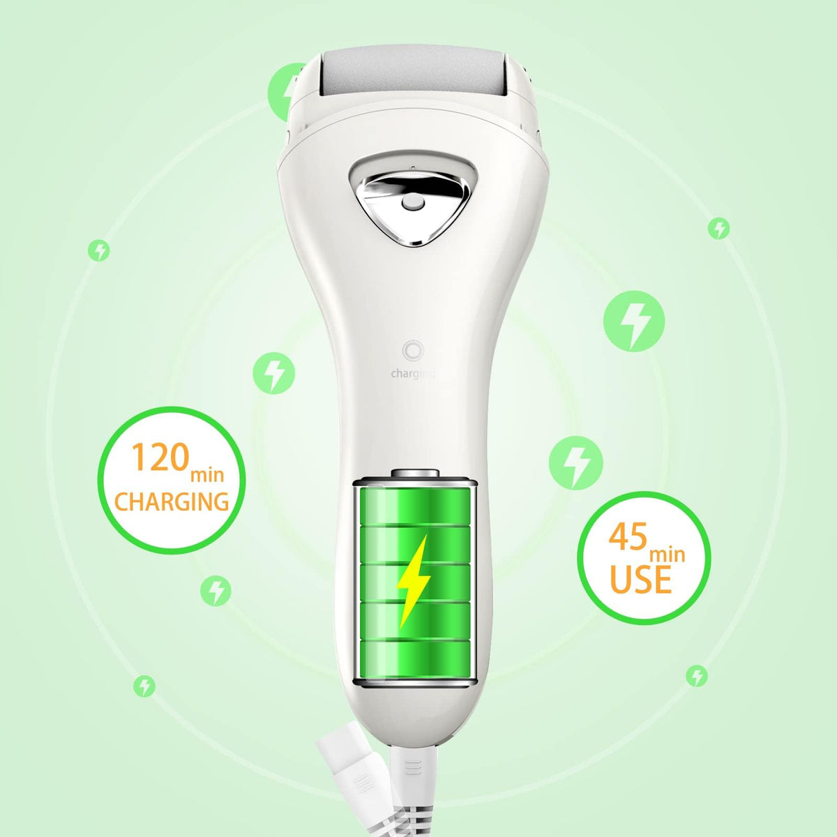 PRITECH Electric Foot Callus Remover packaging with product details