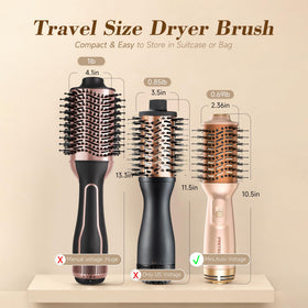 PRITECH hair dryer brush with ALCI safety plug