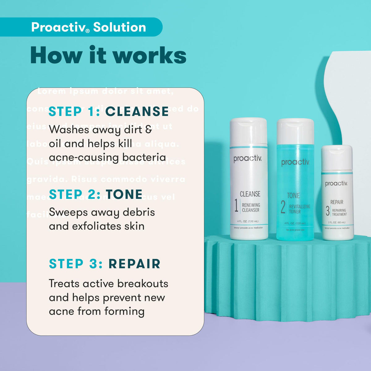 Proactiv Renewing Cleanser bottle close-up