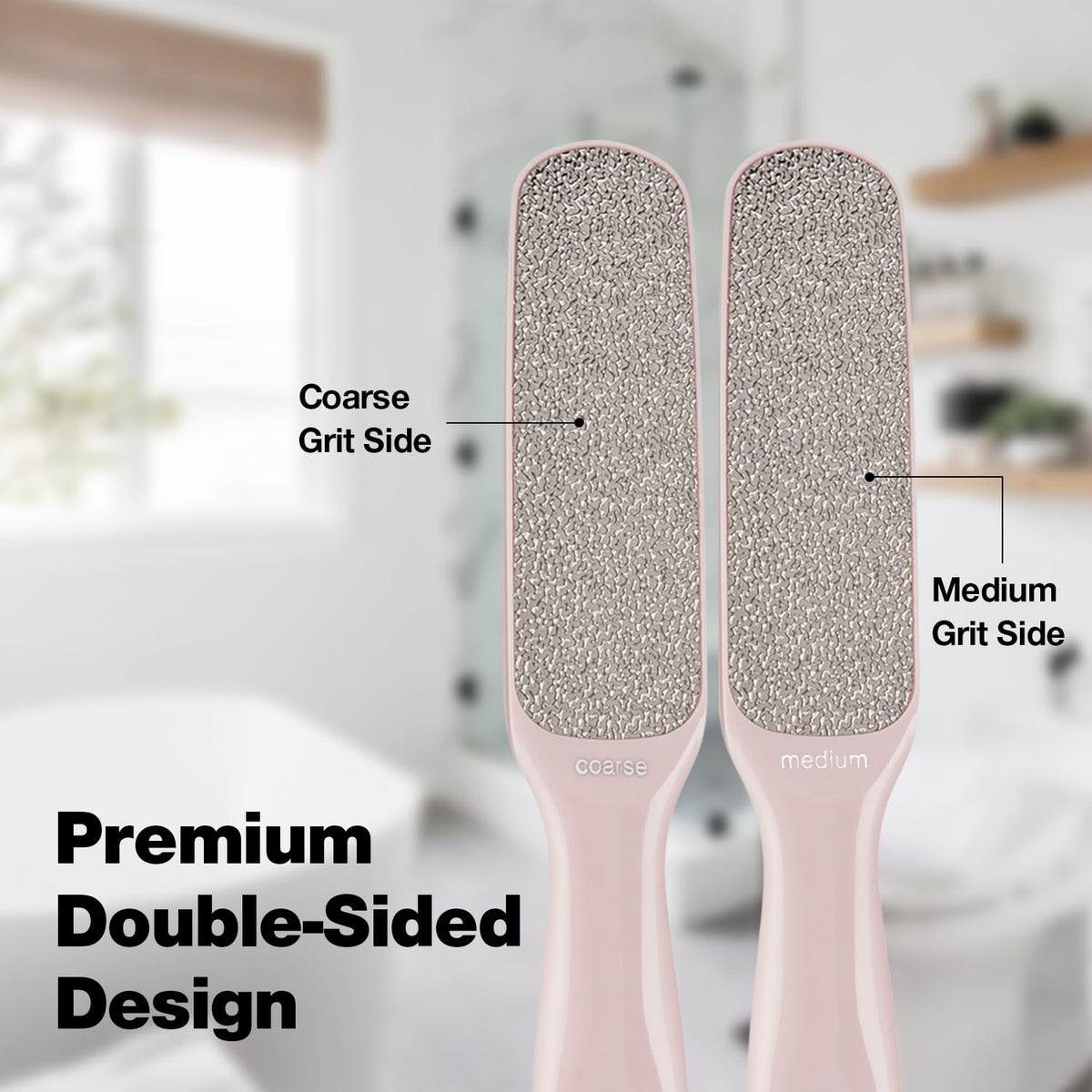 Probelle foot file showing coarse side for callus removal