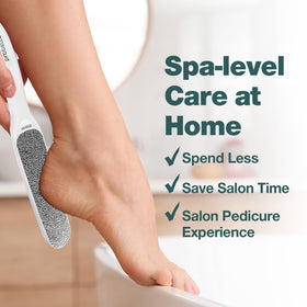 Probelle foot file showing medium side