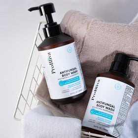 ProBliva Antifungal Body Wash packaging side view