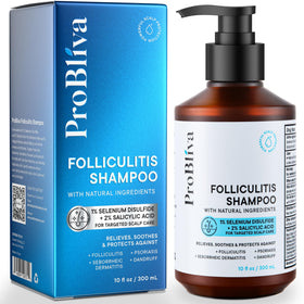 ProBliva Folliculitis Shampoo 10 fl. oz front view