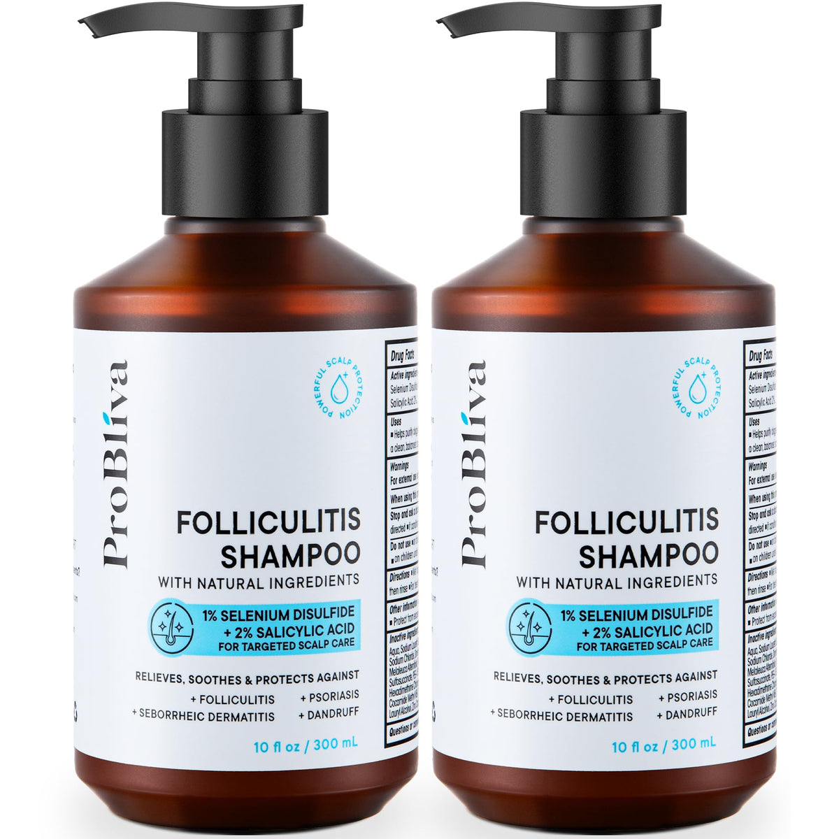 ProBliva Folliculitis Shampoo 20 fl. oz front view