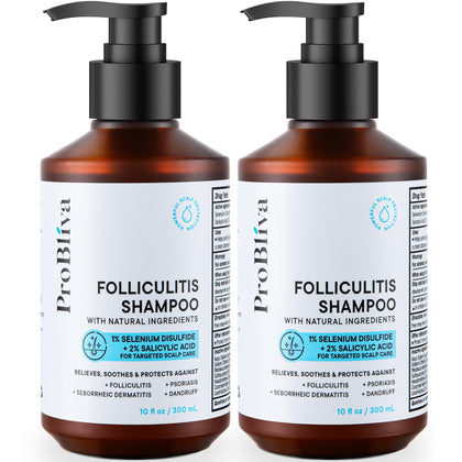 ProBliva Folliculitis Shampoo 20 fl. oz front view