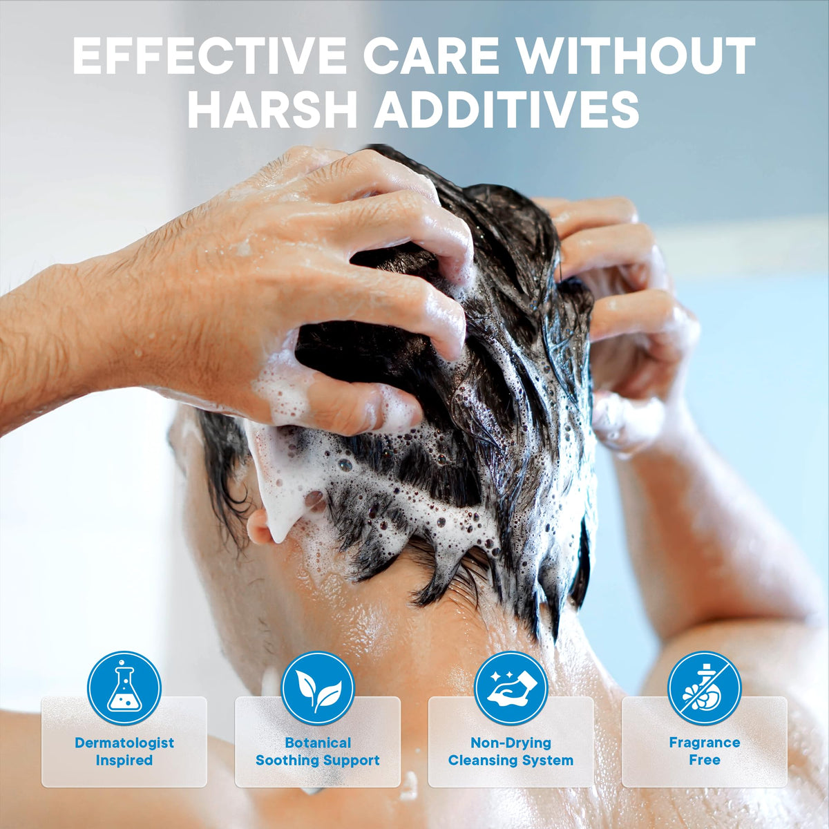 ProBliva Folliculitis Shampoo in bathroom setting