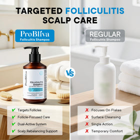 ProBliva Folliculitis Shampoo with fresh herbs