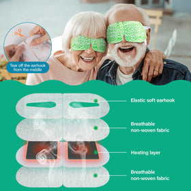 ProCIV Steam Eye Mask with sandalwood fragrance indication