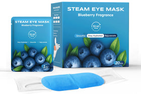 ProCIV Steam Eye Masks 20 Packs blueberry scented front view