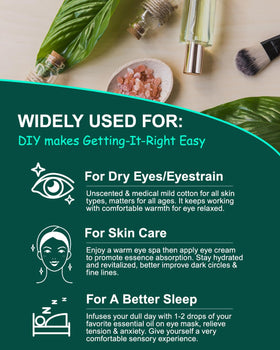 ProCIV Steam Eye Masks with travel essentials