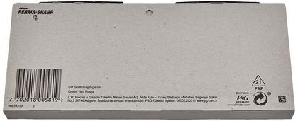 Procter & Gamble Perma-Sharp Double Edge Safety Razor Blades packaging front view