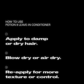 Professional Sebastian Potion 9 Leave-In Conditioner 195g on a bathroom shelf