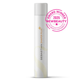 Professional Sebastian Shaper Plus Mini Hairspray with styling tools