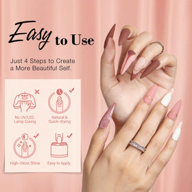 Professional tools included in AZUREBEAUTY dip powder kit