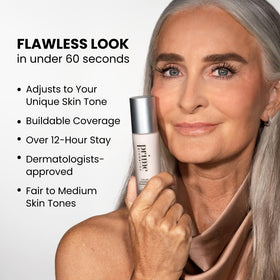 PROMETICS Color Changing Foundation on skin