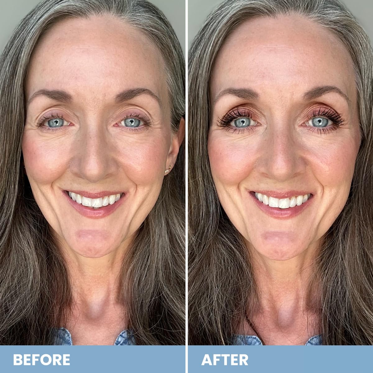 PROMETICS PrimeEyes Eye Brightener applied on eyelids
