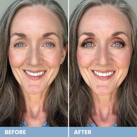 PROMETICS PrimeEyes Eye Brightener applied on eyelids