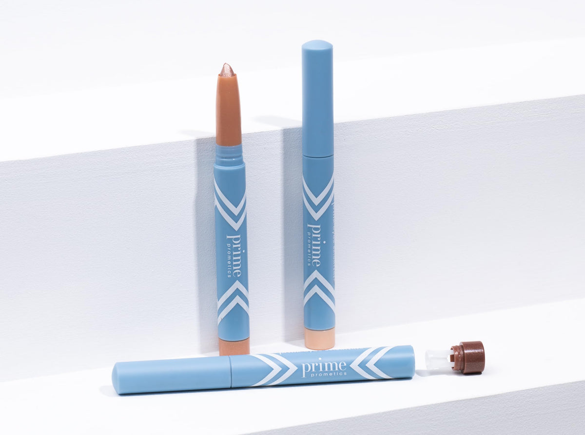PROMETICS PrimeEyes Eye Brightener with makeup tools