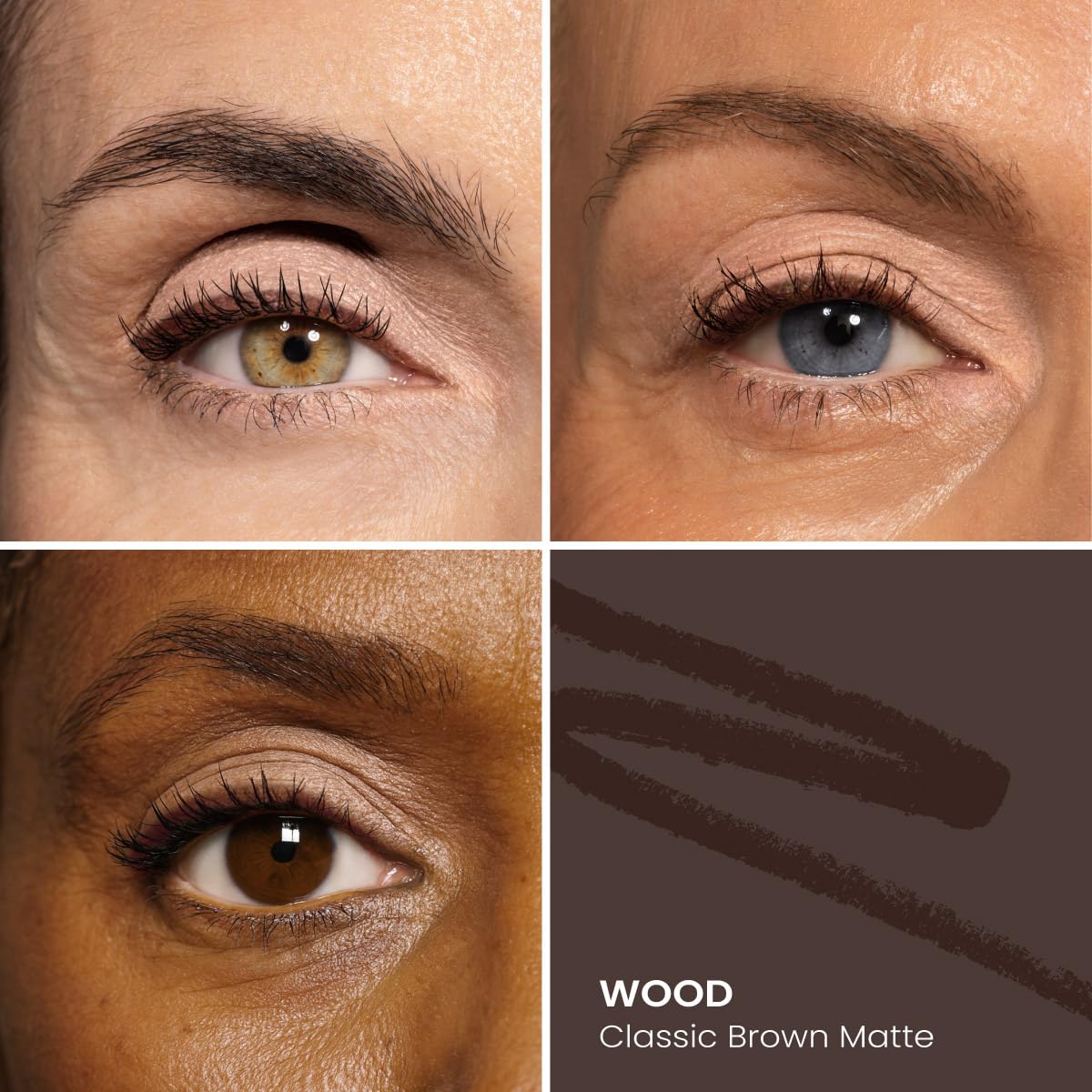 PROMETICS PrimeEyes Glide Eyeliner brown model back view