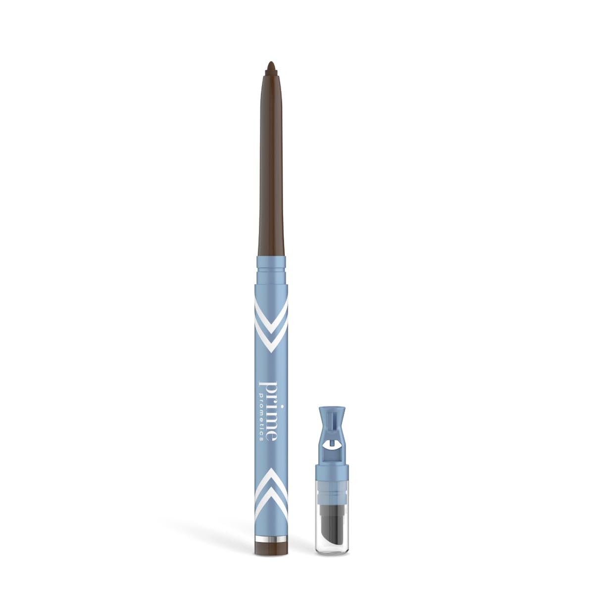 PROMETICS PrimeEyes Glide Eyeliner brown model front view